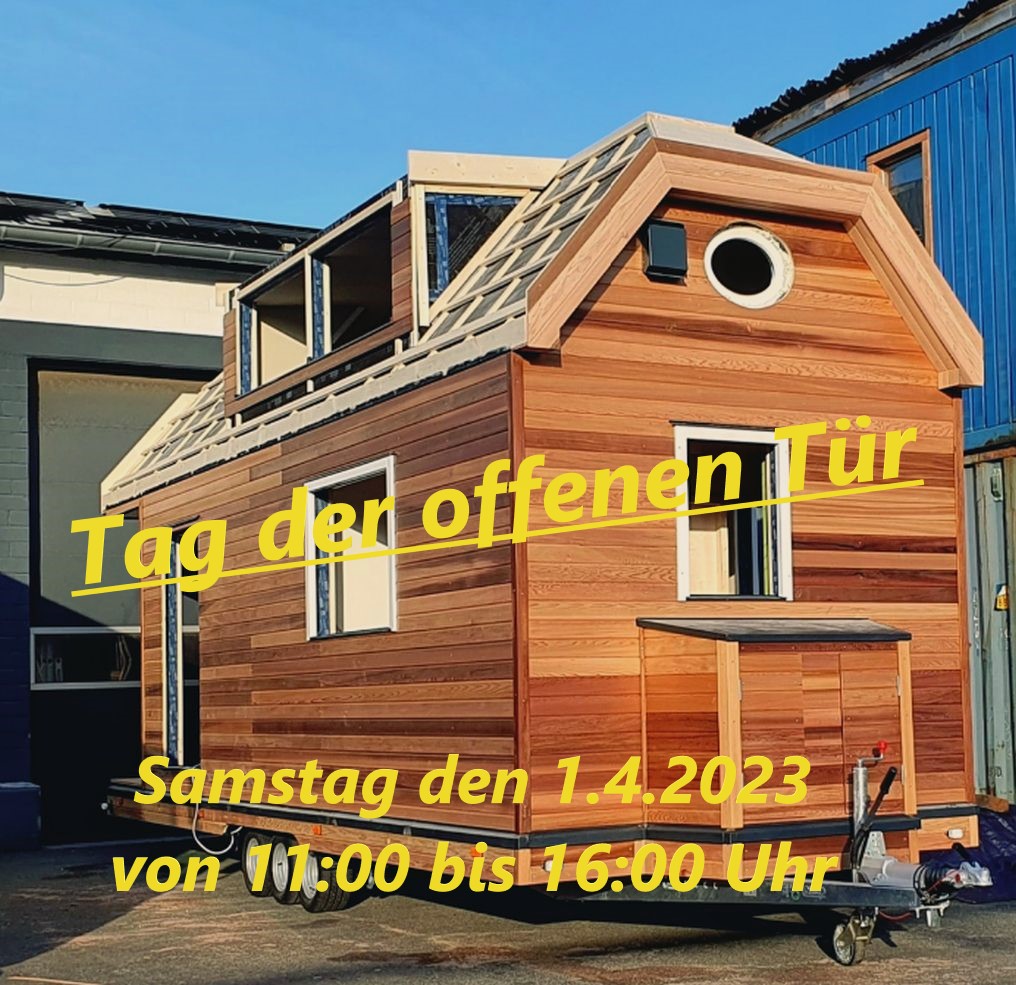 Tag der offenen Tür Tiny House Manufaktur in Köln